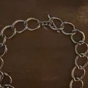 Monet Silver Link Necklace